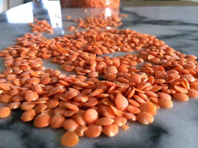 red lentils