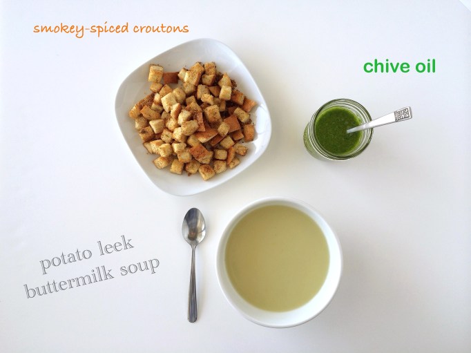 potato leek buttermilk soup