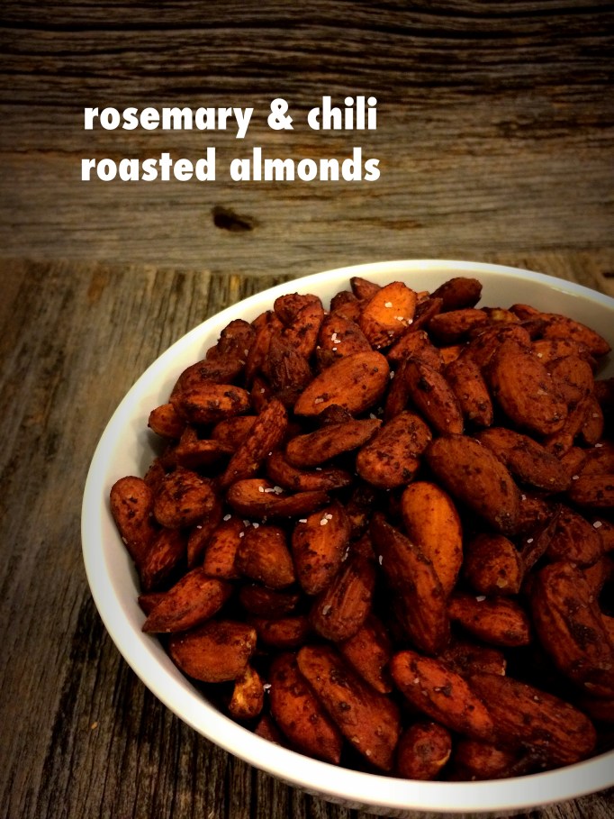 Rosemary & chili roasted almonds
