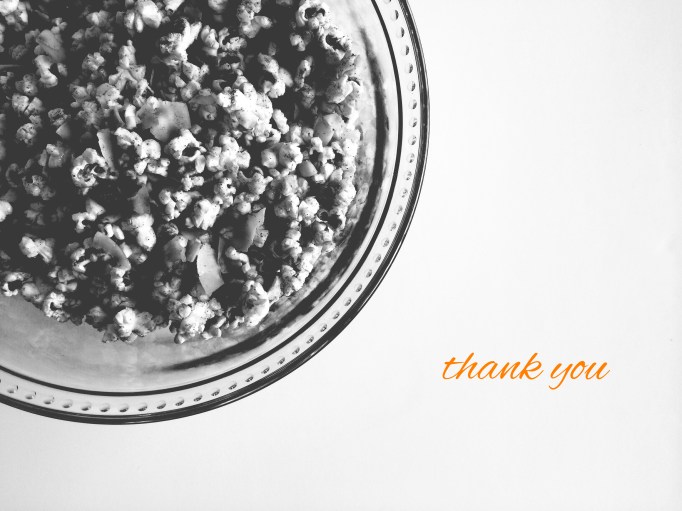 popcorn thank you