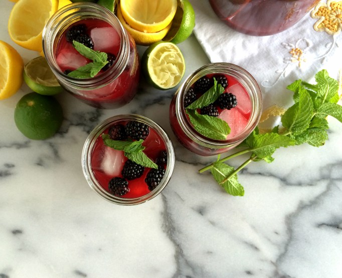 Blackberry Lemon-Limeade