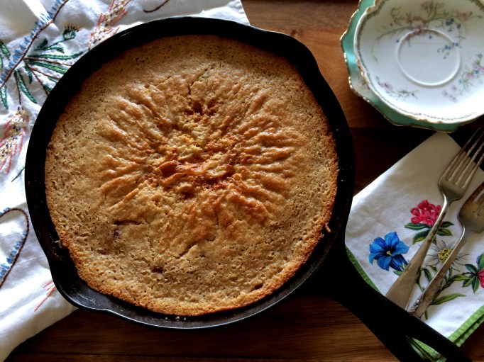 Cast-Iron Cherry Cobbler