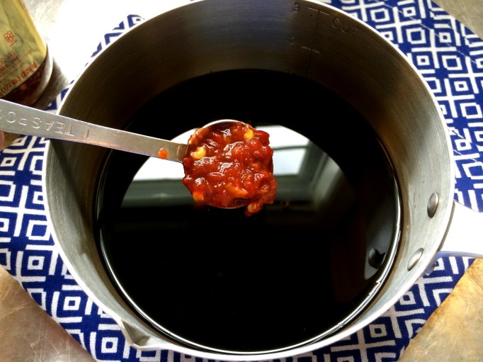 Charred Eggplant with Maple Balsamic Syrup