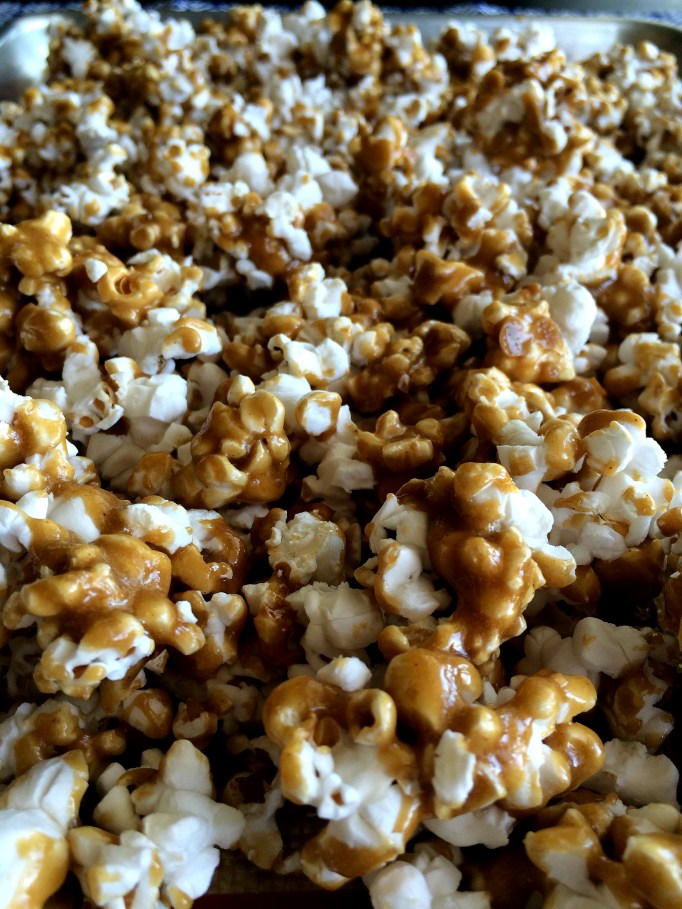 Salted Caramel Corn & Apple Cookies
