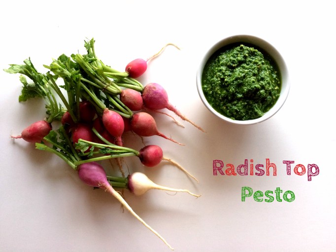 Radish Top Pesto