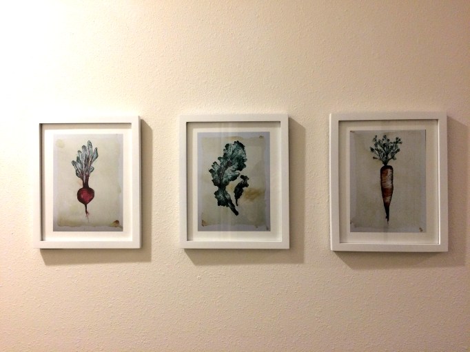 Veggie Art by Kayse of Art, Health, and Happiness Blog