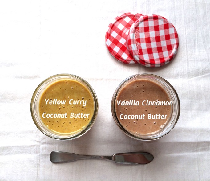 DIY Flavored Coconut Butters - Sweet and Savory