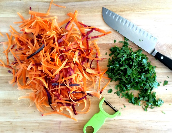 Shredded Carrot Salad