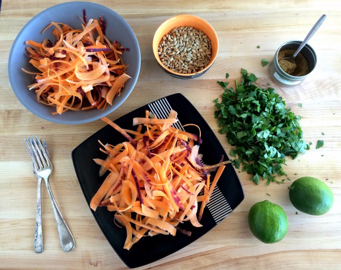 Shredded Carrot Salad