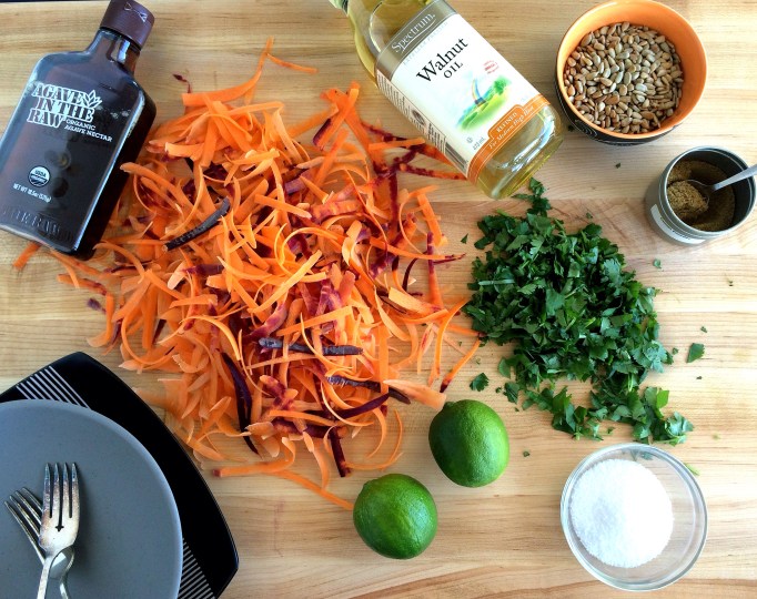 Shredded Carrot Salad