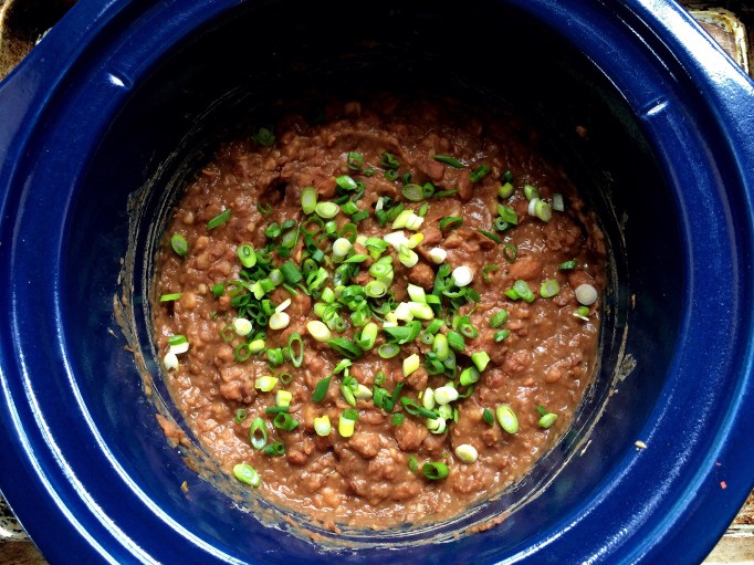 Crock Pot Refried Beans