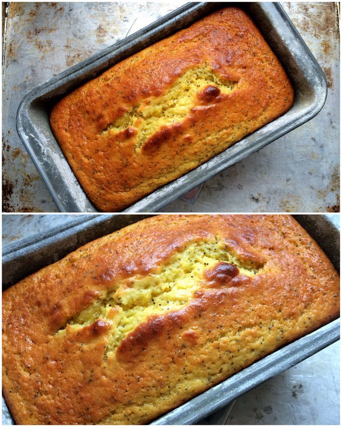 Clementine Poppy Seed Pound Cake with Earl Grey Glaze