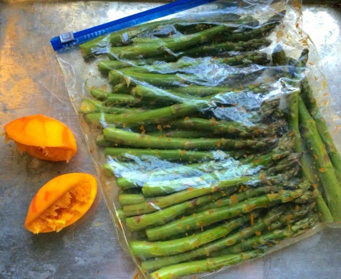 Orange Soy Grilled Asparagus