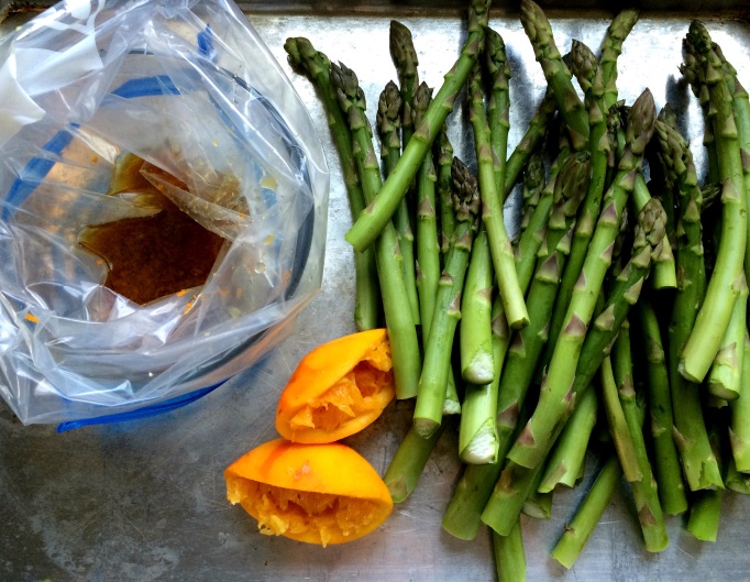 Orange Soy Grilled Asparagus