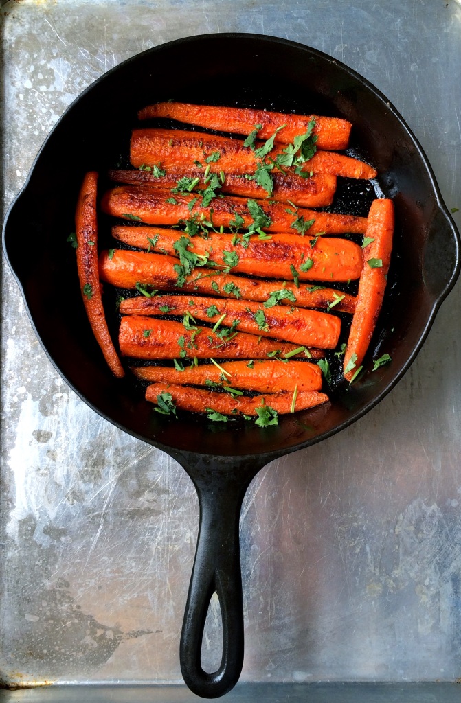 Spicy Pan-Roasted Carrots