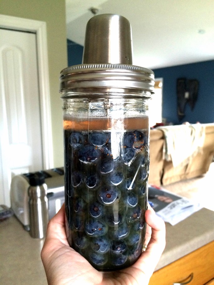Fermented Blueberries
